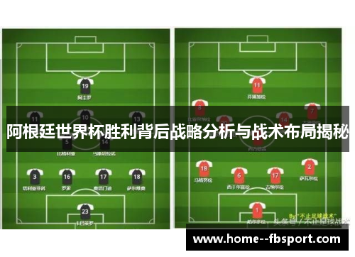 阿根廷世界杯胜利背后战略分析与战术布局揭秘